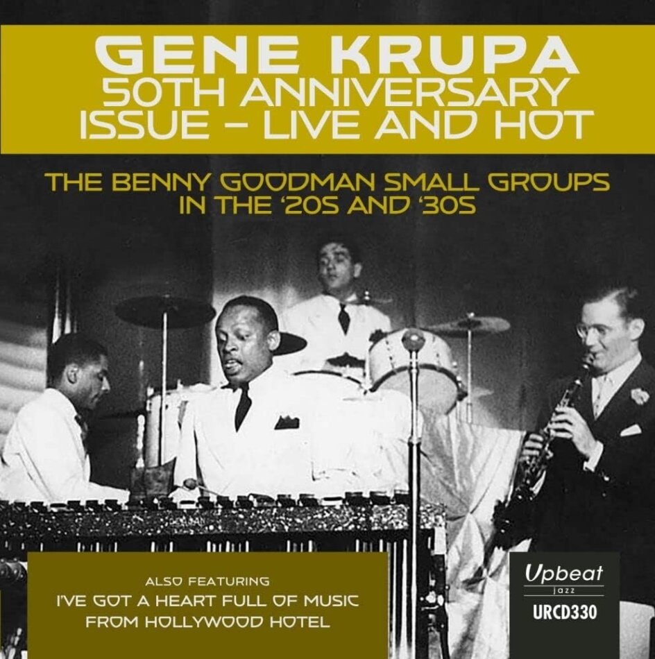 Gene Krupa - Live And Hot - 50th Anniversary Issue 50th Anniversary Edition