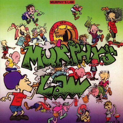 Murphy's Law - --- (2023 Reissue, Astor Place Rec., Red Vinyl, LP)