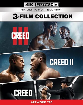 Creed 1-3 - Creed (2015) / Creed 2 (2018) / Creed 3 (2023) (3 4K Ultra HDs + 3 Blu-rays)