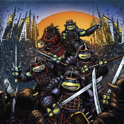 John Du Prez - Teenage Mutant Ninja Turtles Part III (Coloured Swirl Vinyl, LP)