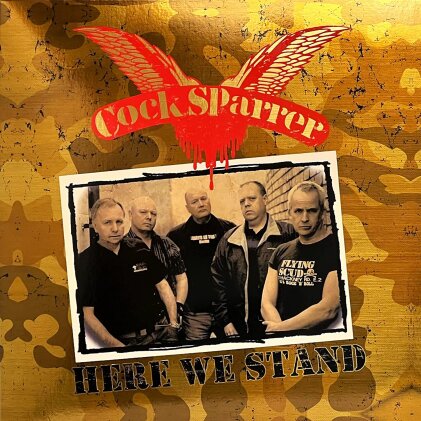 Cock Sparrer - Here We Stand (2023 Reissue, Pirate Press Records, Gold Foil Sleeve, LP)