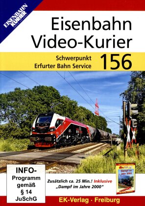 Eisenbahn Video-Kurier 156 - Schwerpunkt: Erfurter Bahn Service