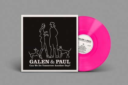 Galen & Paul (Galen Ayers/Paul Simonon) - Can We Do Tomorrow Another Day? (Limited Edition, Transparent Pink Vinyl, LP)