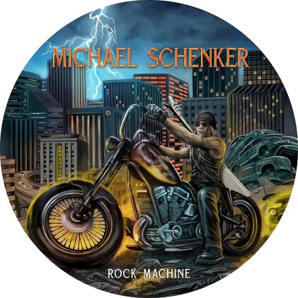 Michael Schenker - Rock Machine (2023 Reissue, IDS - International, Édition Limitée, Picture Disc, LP)