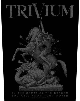 Trivium Back Patch - In The Court Of The Dragon