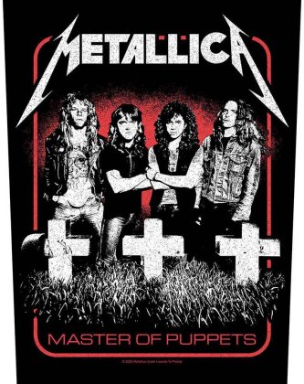 Metallica Back Patch - Master Of Puppets Band