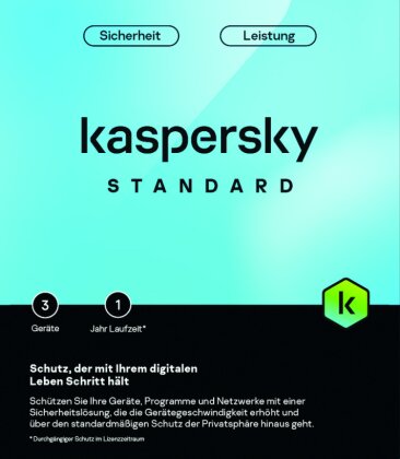 Kaspersky Standard (3 PC) [PC/Mac/Android]