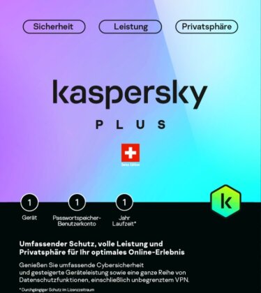 Kaspersky Plus (1 PC) [PC/Mac/Android]