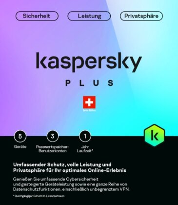 Kaspersky Plus (5 PC) [PC/Mac/Android]