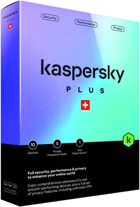 Kaspersky Plus (10 PC) [PC/Mac/Android]