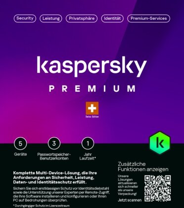 Kaspersky Premium (5 PC) [PC/Mac/Android]