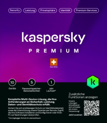 Kaspersky Premium (10 PC) [PC/Mac/Android]