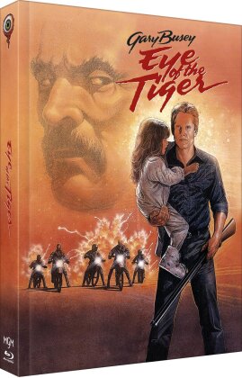 Eye of the Tiger (1986) (Cover B, Limited Edition, Mediabook, Uncut, Blu-ray + DVD)