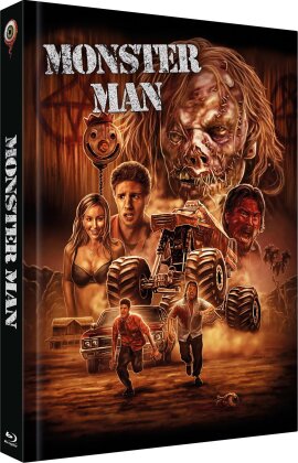 Monster Man (2003) (Cover C, Collector's Edition Limitata, Mediabook, Uncut, Blu-ray + DVD)