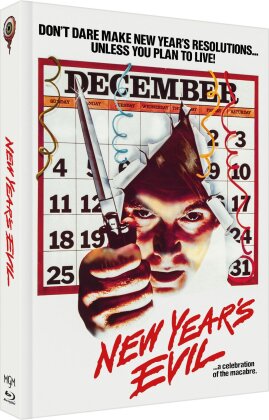 New Year‘s Evil (1980) (Cover A, Limited Edition, Mediabook, Uncut, Blu-ray + DVD)