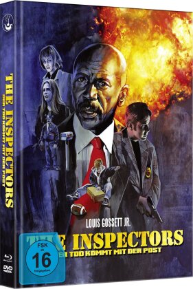 The Inspectors - Der Tod kommt mit der Post (1998) (Édition Limitée, Mediabook, Uncut, Blu-ray + DVD)