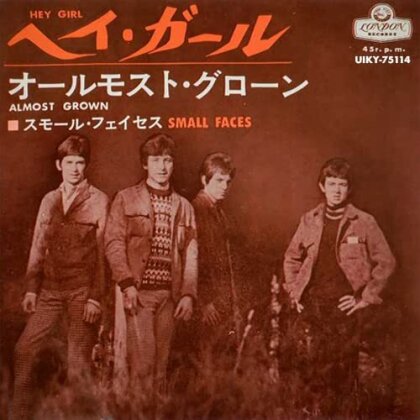 Small Faces - Hey Girl / Almost Grown (Japan Edition, 7" Single)
