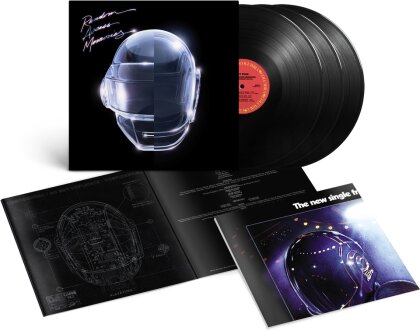 Daft Punk - Random Access Memories (2023 Reissue, Édition 10ème Anniversaire, 3 LP)