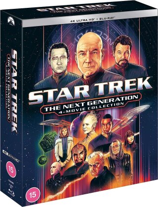 Star Trek - The Next Generation - 4-Movie Collection (4 4K Ultra HDs + 4 Blu-rays)