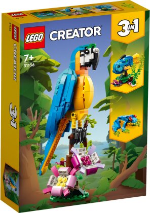 Exotischer Papagei - Lego Creator, 253 Teile,
