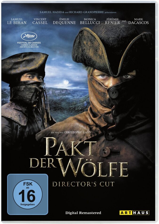 Pakt der Wölfe (2001) (Arthaus, Director's Cut, Remastered)