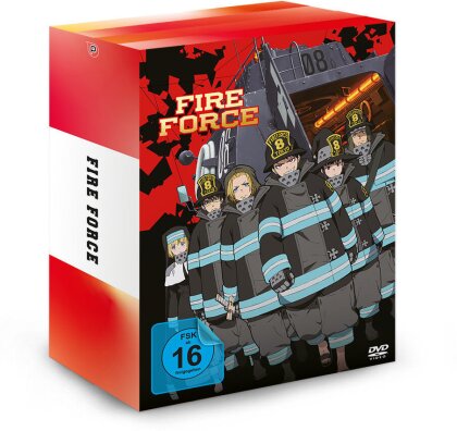 Fire Force - Staffel 1 (Complete edition, 8 DVDs)