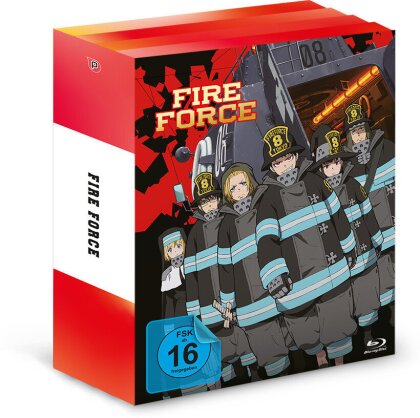 Fire Force - Staffel 1 (Gesamtausgabe, 8 Blu-rays)