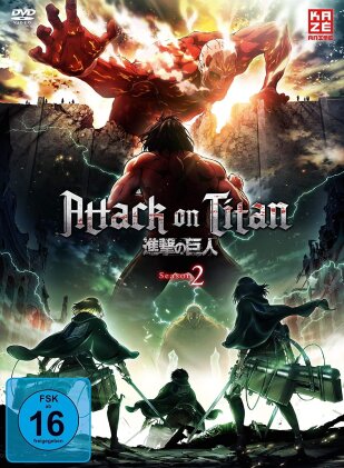 Attack on Titan - Staffel 2 (Gesamtausgabe, 2 DVDs)