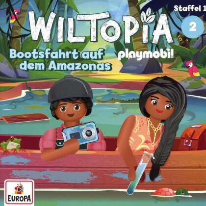 PLAYMOBIL Hörspiele - Wiltopia - Folge 2: Bootsfahrt auf dem Amazonas