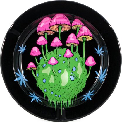 Mushrooms - Metal Ashtray