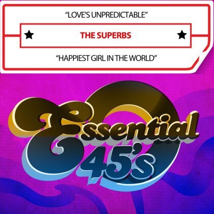 Superbs - Love's Unpredictable / Happiest Girl In The World (CD-R, Manufactured On Demand)