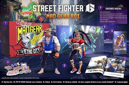 Street Fighter 6 - Mad Gear Box Collector's Edition
