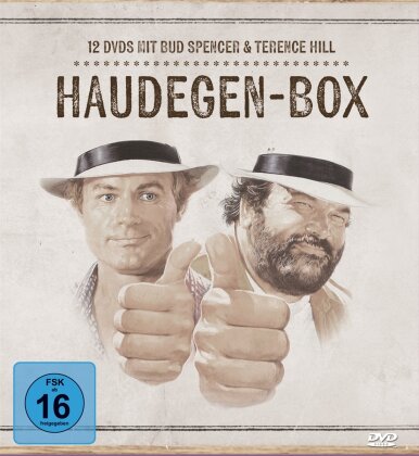 Haudegen-Box - Bud Spencer & Terence Hill (Remastered, 12 DVDs)