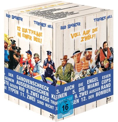 Bud Spencer & Terence Hill Box - 12 Kultfilme in einer Box (12 Blu-rays)