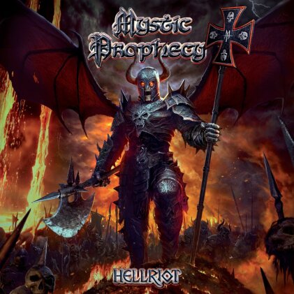 Mystic Prophecy - Hellriot (Limited Edition, Black with Red Swirls Vinyl, LP)