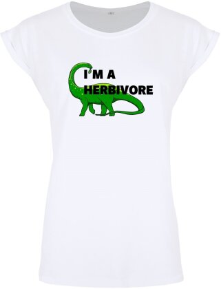 I'm A Herbivore - Ladies Premium T-Shirt