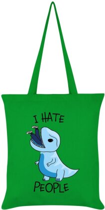 I Hate People Dinosaur - Tote Bag
