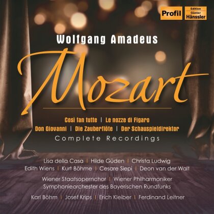 Wolfgang Amadeus Mozart (1756-1791), Karl Böhm & Erich Kleiber - 4 Opern Gesamtaufnahmen - 4 Operas Complete (10 CDs)