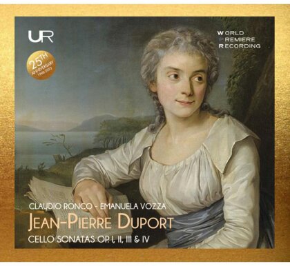 Jean-Pierre Duport (1741-1818), Claudio Ronco & Emanuela Vozza - Cello Sonatas (25th Anniversary 1998-2023)