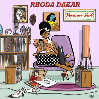 Rhoda Dakar - Version Girl (Galaxy Purple Vinyl, LP)