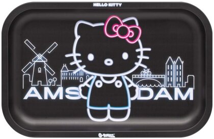 G-Rollz Rolling Tray M Hello Kitty Neon Amsterdam 175 x 275mm