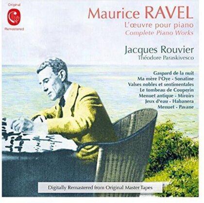 Maurice Ravel (1875-1937) & Jacques Rouvier - Complete Piano Music (2 CD)