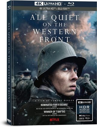 All Quiet on the Western Front (2022) (Édition Collector Limitée, Mediabook, 4K Ultra HD + Blu-ray)
