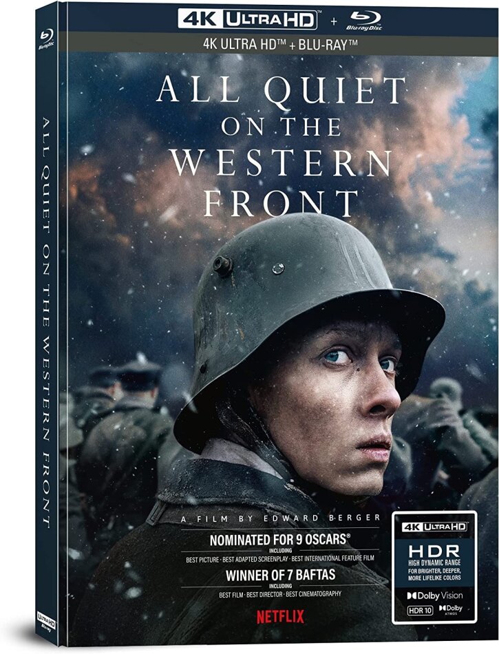 All Quiet On The Western Front (2022) (Collector's Edition, Limited Edition, Mediabook, 4K Ultra HD + Blu-ray)