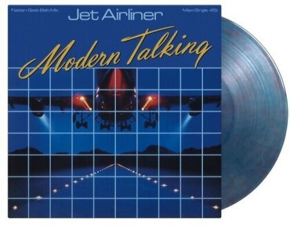 Modern Talking - Jet Airliner (Music On Vinyl, Limited to 1000 Copies, Blue/Red Vinyl, 12" Maxi)