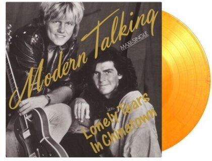 Modern Talking - Lonely Tears In Chinatown (Music On Vinyl, Limited to 1000 Copies, Yellow/Orange Vinyl, 12" Maxi)