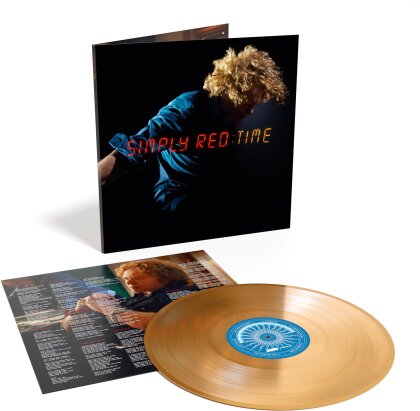 Simply Red - Time (Indie Retail Exclusive, 140 Gramm, Édition Limitée, Gold Vinyl, LP)