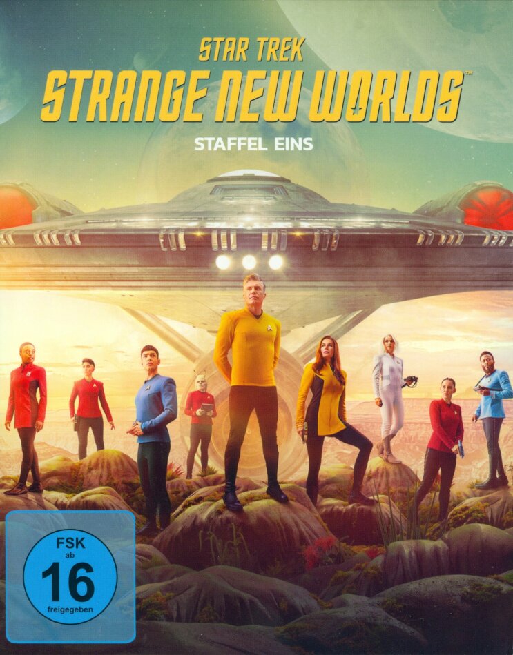Star Trek: Strange New Worlds - Staffel 1 (4 Blu-rays)