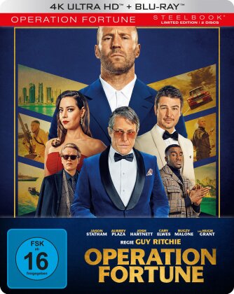 Operation Fortune (2023) (Limited Edition, Steelbook, 4K Ultra HD + Blu-ray)