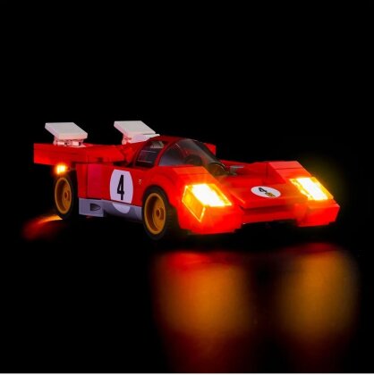 Light My Bricks - LED Licht Set für LEGO® 76906 Speed Champions 1970 Ferrari 512 M